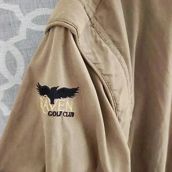 Antigua Pinnacle Zip up Mock Neck Golf Jacket Men's XL - Picture 4 of 9